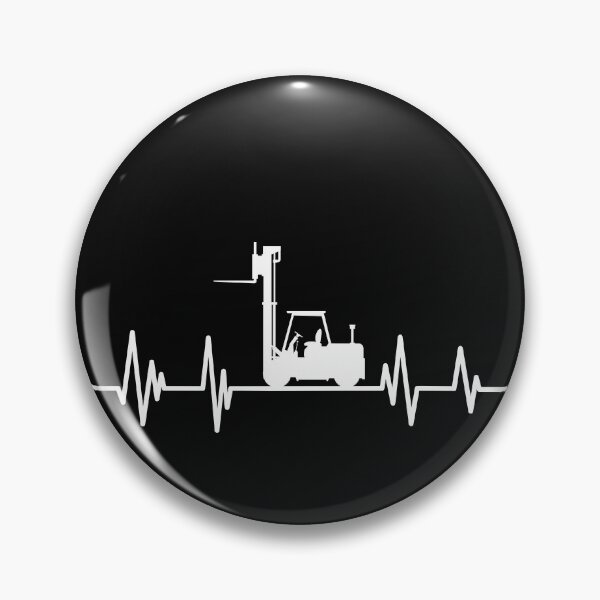 Item preview, heartbeat Forklift Operator Birthday forklifter lover designed and sold by ELmezz.