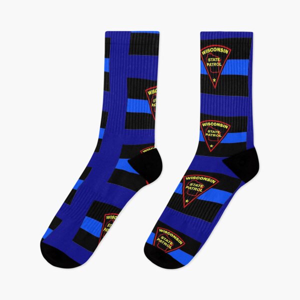 Item preview, Wisconsin State  Patrol Thin Blue Line designed and sold by Lawrence Baird.