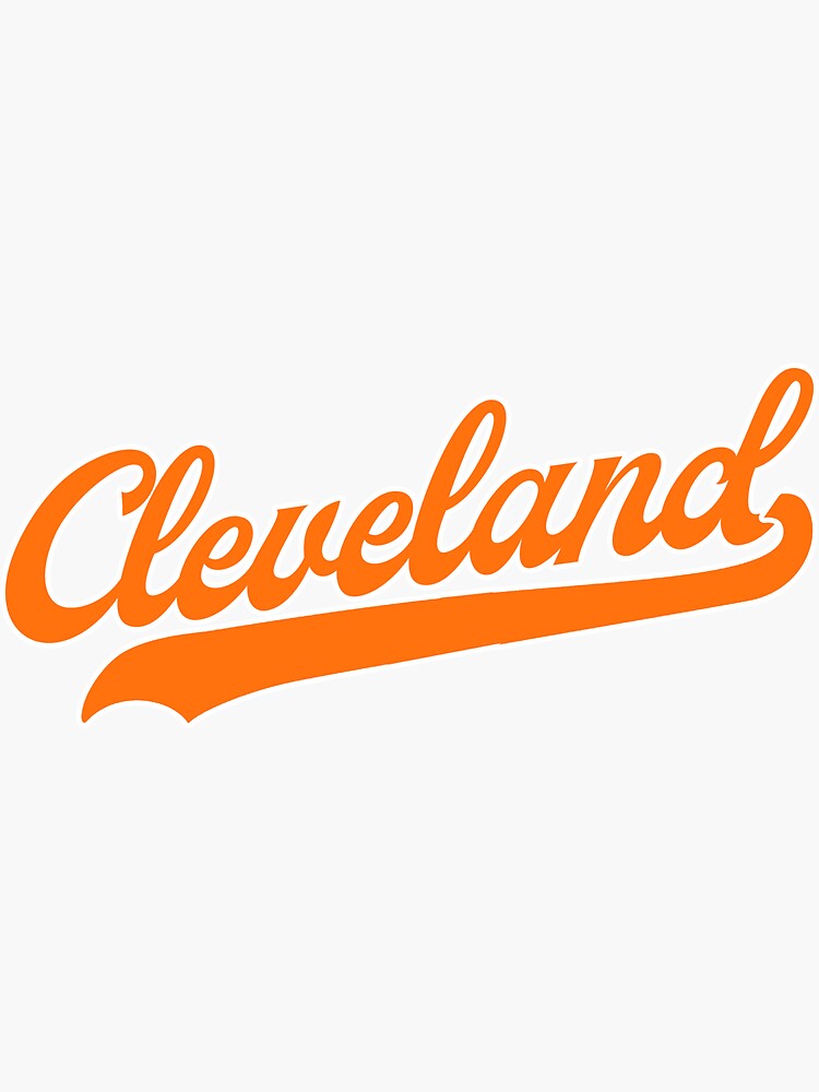 Wild Thing Cleveland Ohio Sticker for Sale by alhern67