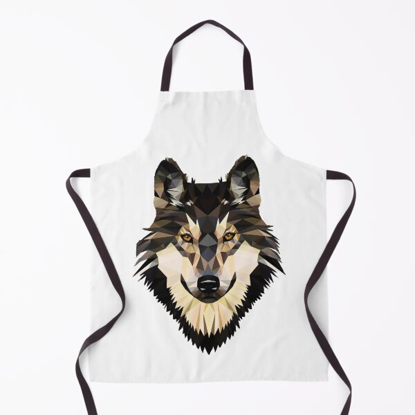 Item preview, Polygonal Wolf Face designed and sold by mouad naouiri.