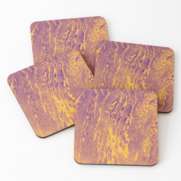 Item preview, Hydro Dipped Golden Purple Lava designed and sold by ArtRoomOregon.