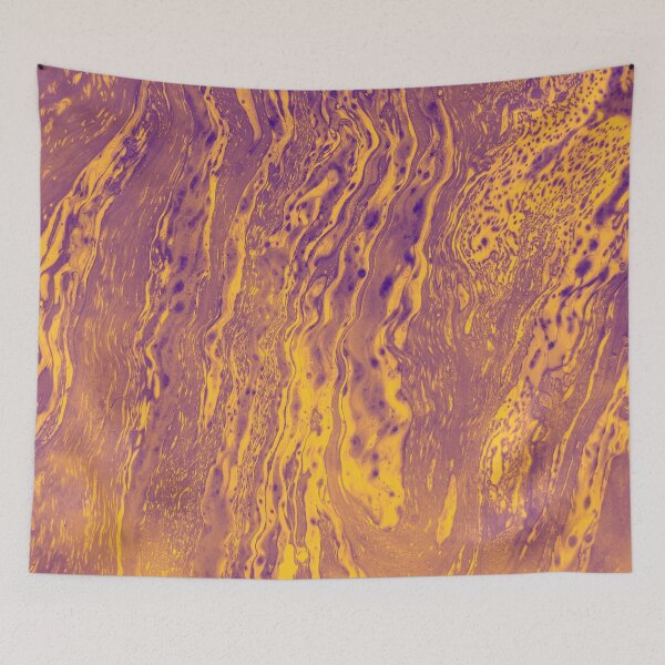 Item preview, Hydro Dipped Golden Purple Lava designed and sold by ArtRoomOregon.