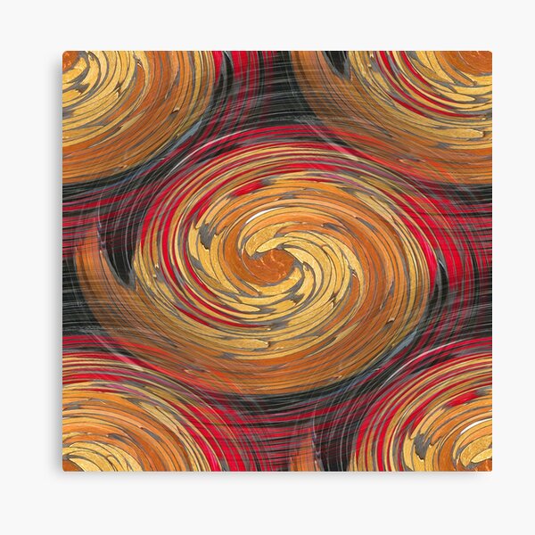 Sunset Swirls Canvas Print