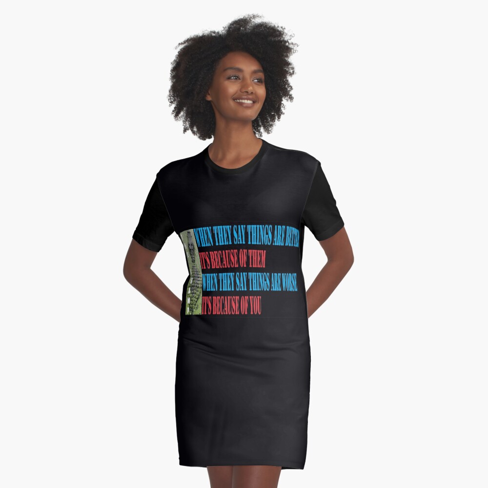 Item preview, Graphic T-Shirt Dress designed and sold by JeanJohnJohn.