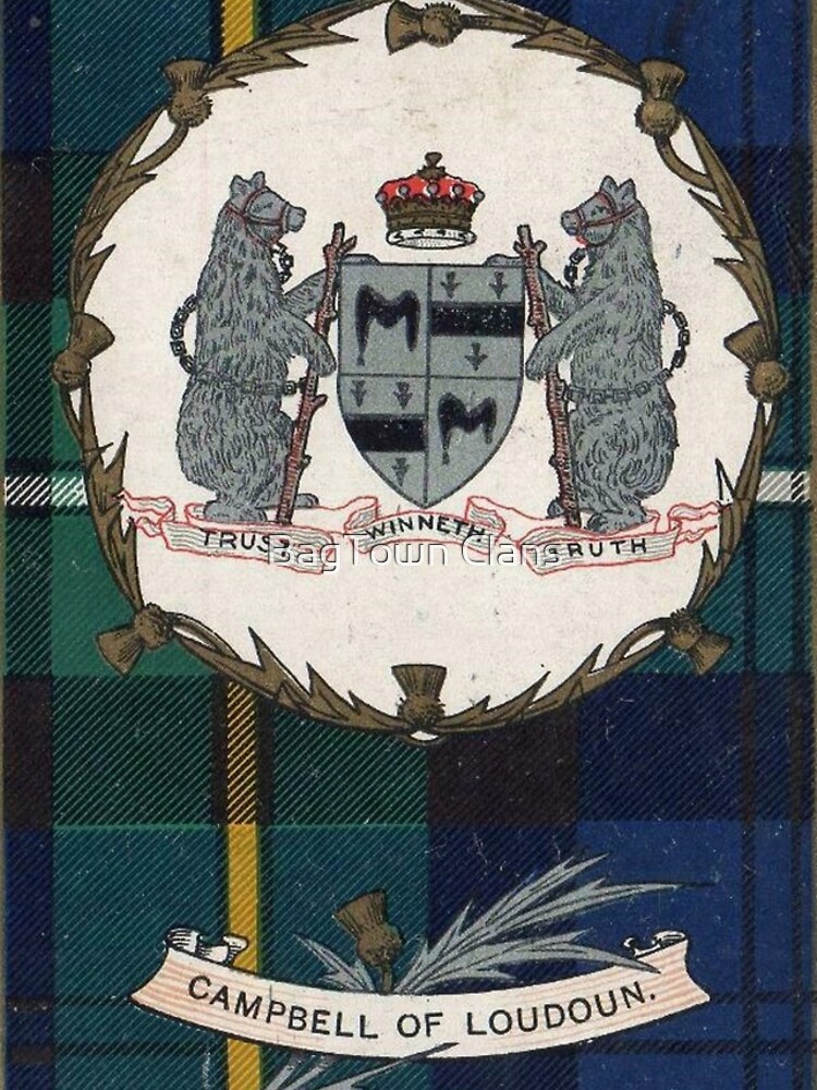 Clan Campbell of Breadalbane Scottish Clan Surname crest Poster for Sale  by BagTown Clans