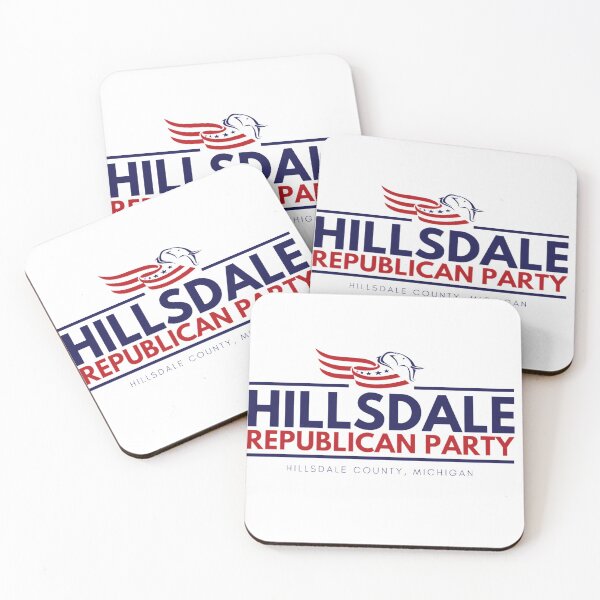 Hillsdale GOP Coasters (Set of 4)