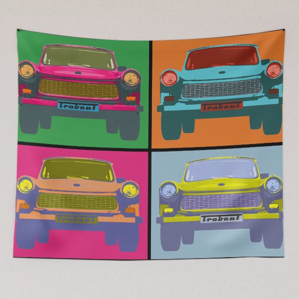 Item preview, Trabant 601 Popart (v 2.0) designed and sold by Groenendijk.