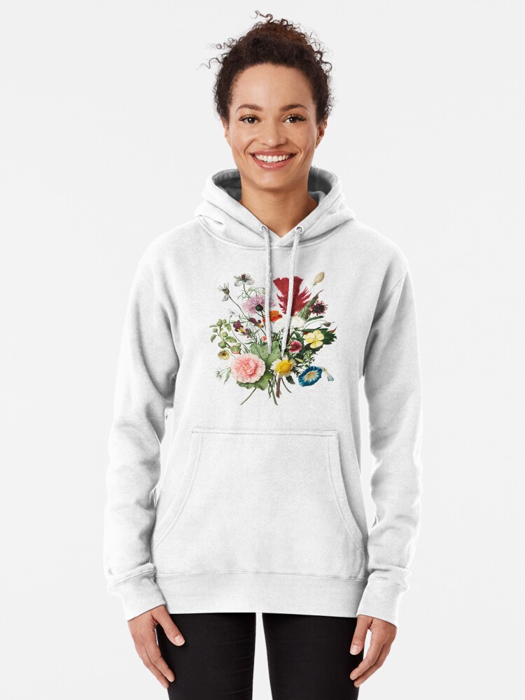 Vintage flowers online hoodie