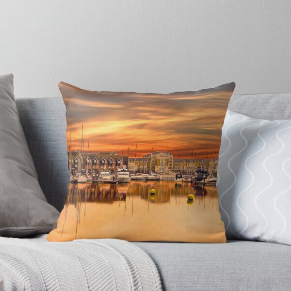 Item preview, Marina at sunrise designed and sold by flyingscot.
