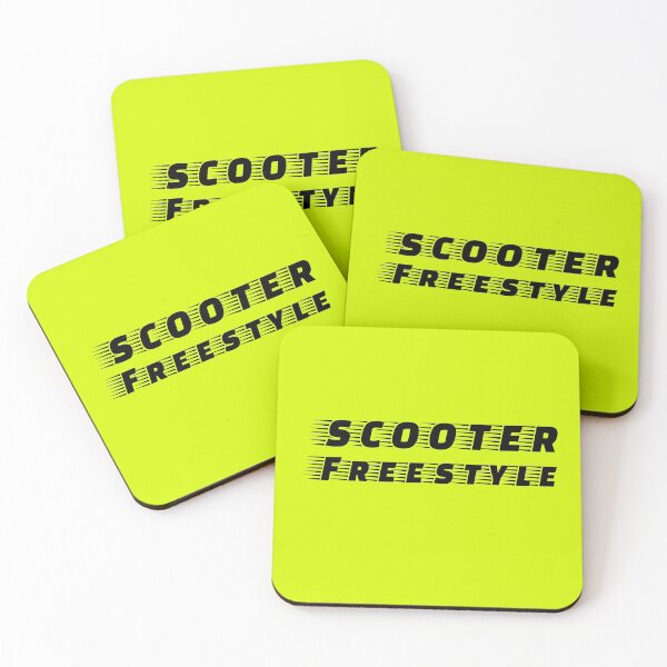 Item preview, Scooter Freestyle Yellow designed and sold by DamaliePierre.