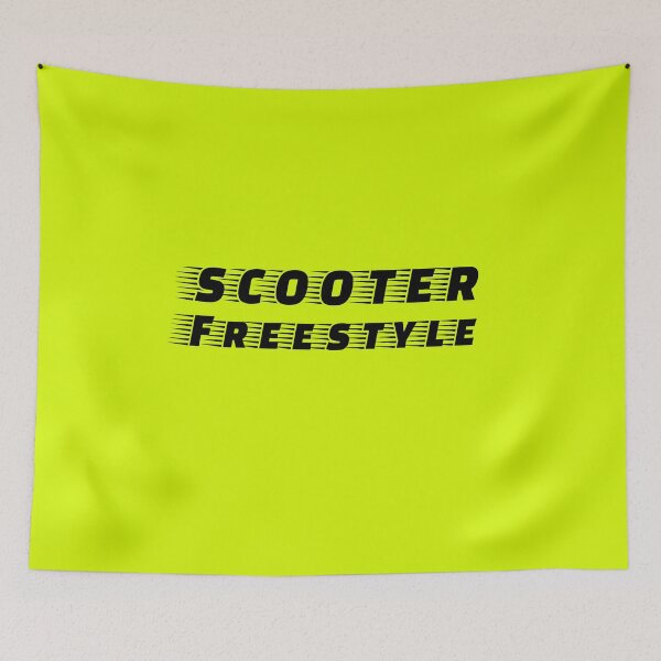 Item preview, Scooter Freestyle Yellow designed and sold by DamaliePierre.