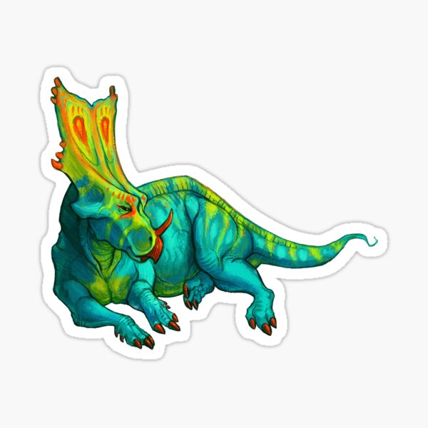 Chasmosaurus belli Sticker