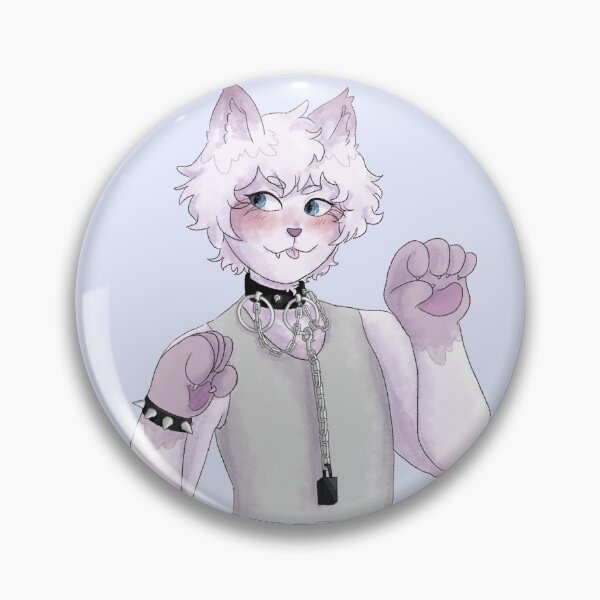 Item preview, Cute Furry Cat Boy Sticker designed and sold by Star Star.