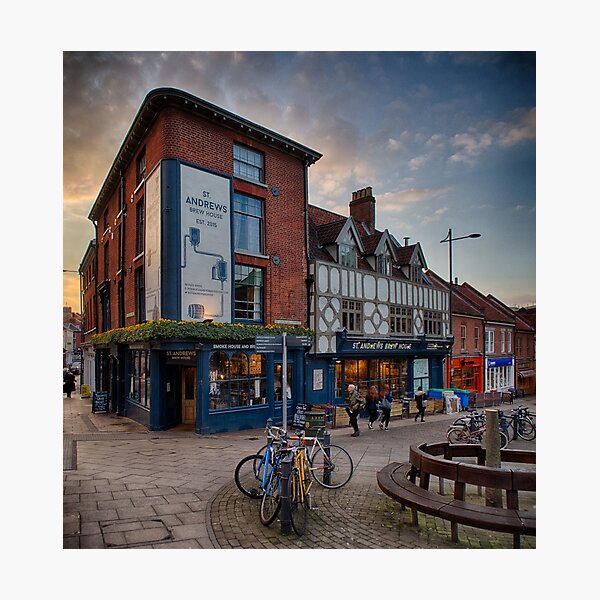 St Andrews Brew House, Norwich Photographic Print