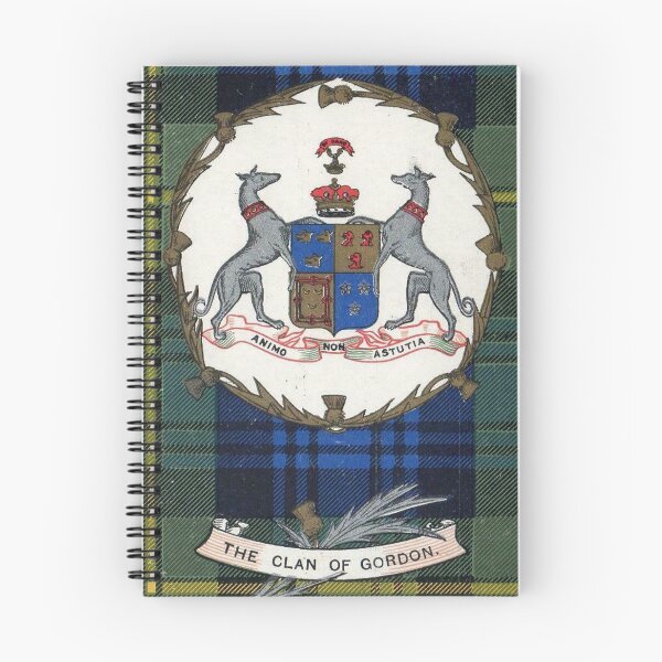 Item preview, Clan Gordon Vintage Tartan Crest Badge designed and sold by BagTown Clans.