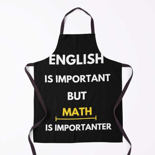 Item preview, English Is Important But Math Is Importanter designed and sold by UsaHappyArt.