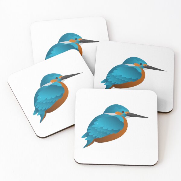 Item preview, kingfisher bird illustration designed and sold by s-arta.