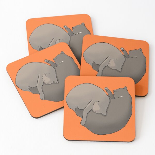 Item preview, Snuggling cats designed and sold by YourPoorTraits.