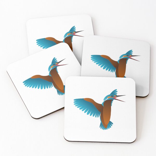 Item preview, kingfisher bird illustration designed and sold by s-arta.