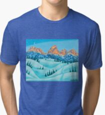 Alpen Glow Tri-blend T-Shirt