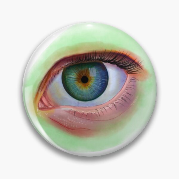 Item preview, Green Stern Eye designed and sold by abbyroyart.