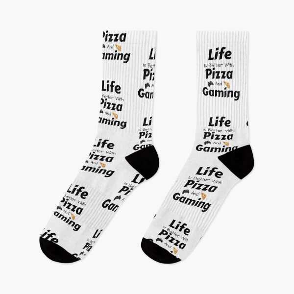 Item preview,  Life Is Better With Pizza And Gaming Funny  designed and sold by Xrizen  Designs.