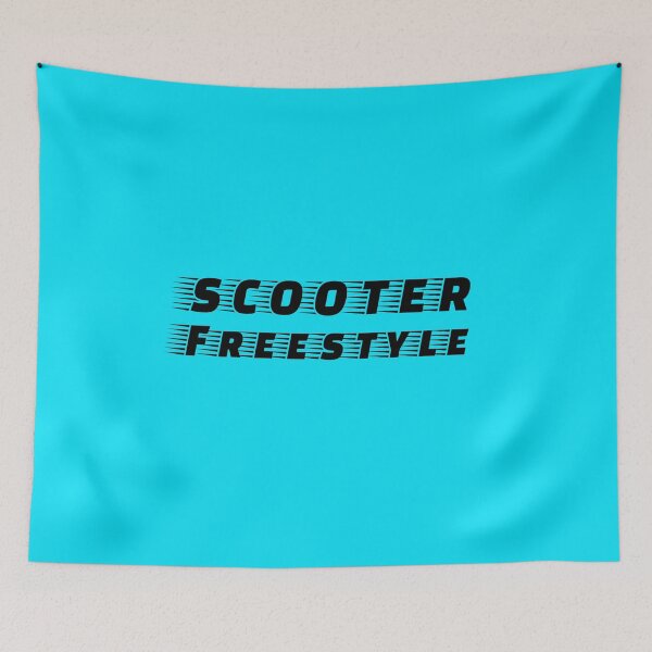 Item preview, Scooter Freestyle Blue designed and sold by DamaliePierre.