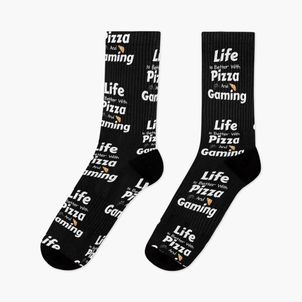 Item preview, Life Is Better With Pizza And Gaming Funny  designed and sold by Xrizen  Designs.