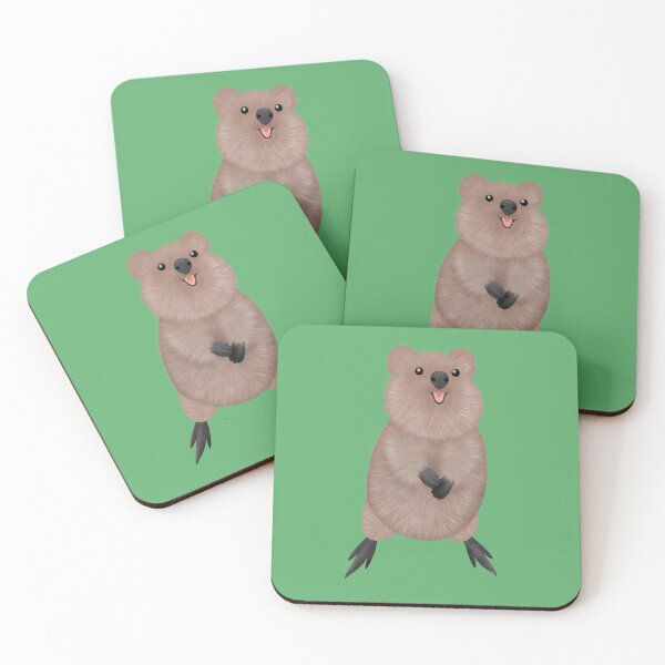 Item preview, Happy smiling cute quokka cartoon design  designed and sold by FrogFactory.