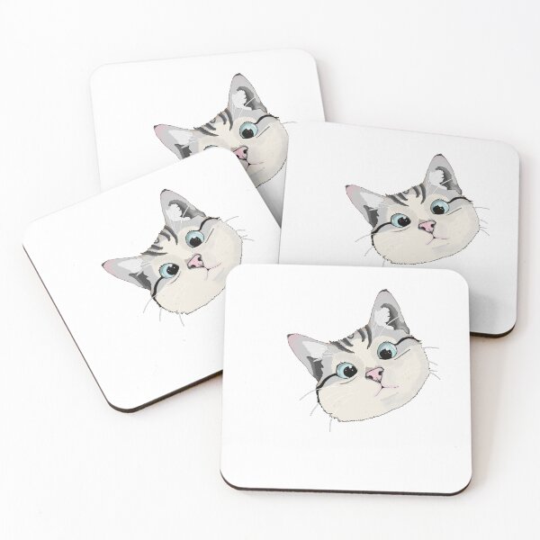 Item preview, White Cat designed and sold by maddyspindler.