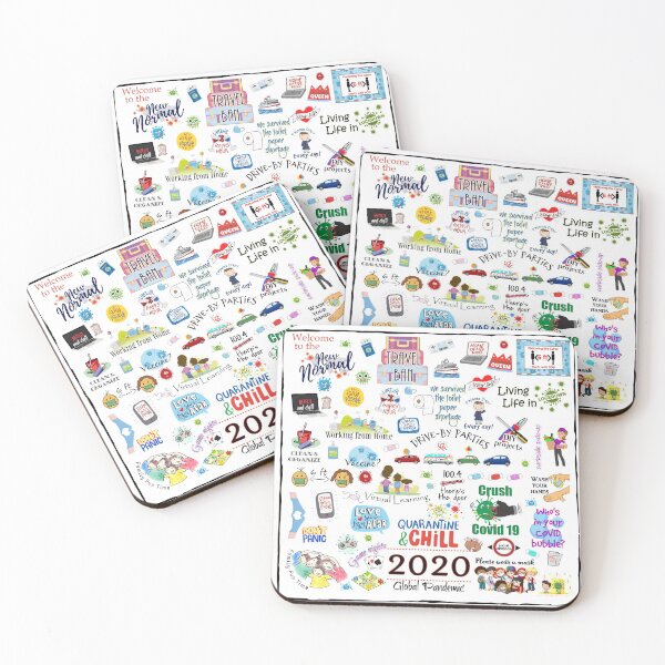 Item preview, The Year of Covid designed and sold by Julie Lucas.