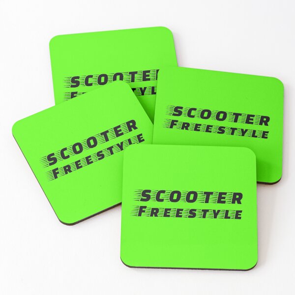 Item preview, Scooter Freestyle Green designed and sold by DamaliePierre.