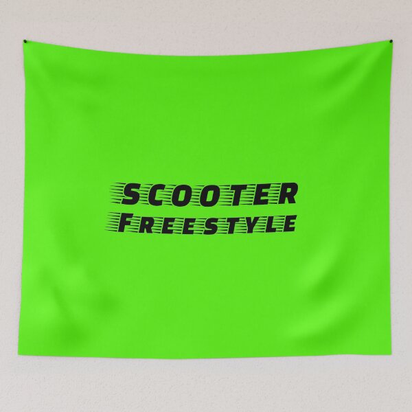 Item preview, Scooter Freestyle Green designed and sold by DamaliePierre.