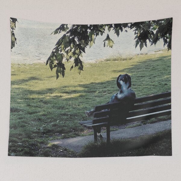 Item preview, The Lone Man with the Hoodie designed and sold by TheRightAngle.