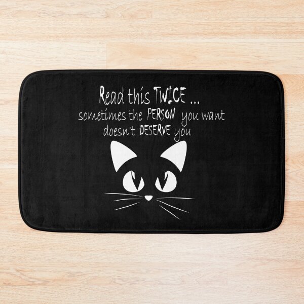 Item preview, read this twice... sometimes the person you want doesn't deserve you designed and sold by ikrame-shop.