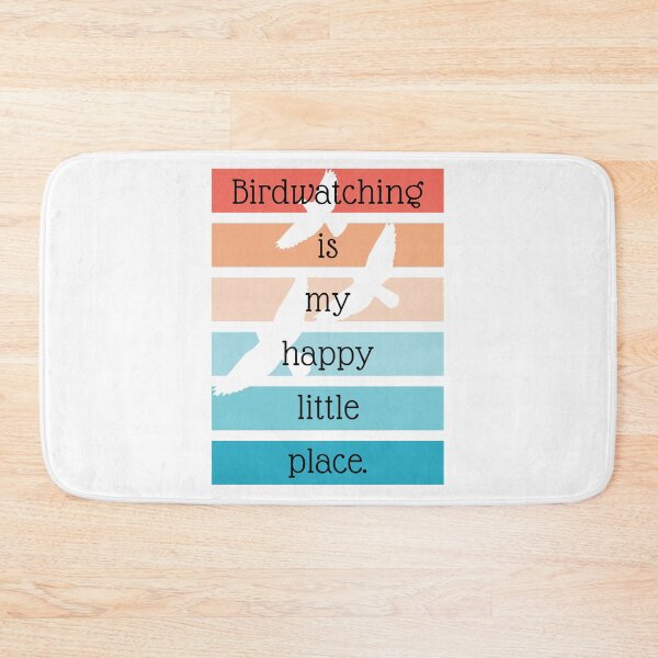 Item preview, Birdwatching is my happy little place designed and sold by TheWaterBirds.