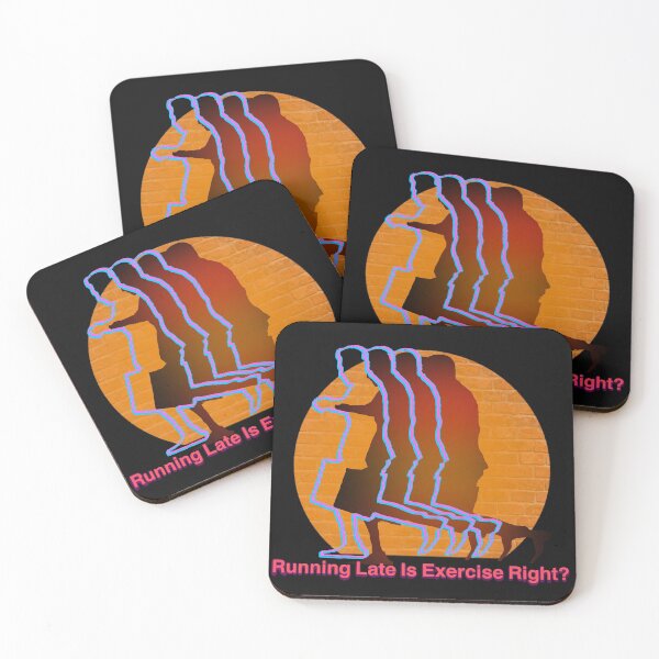 Item preview, Running late is Exercise right?  designed and sold by CyrilsDesigns.