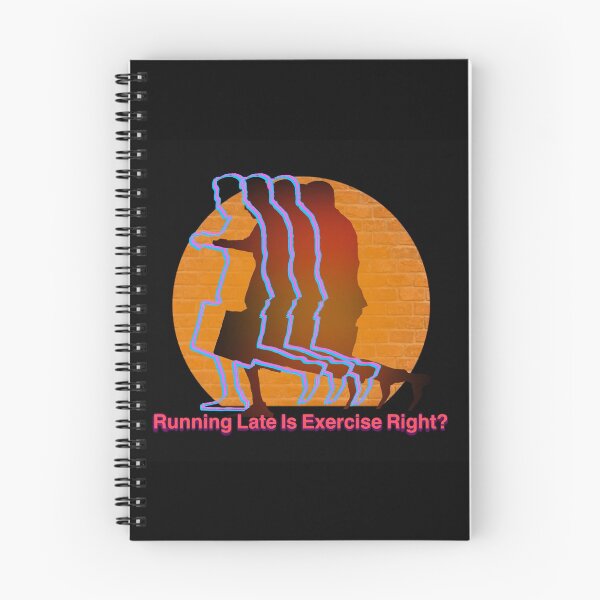 Item preview, Running late is Exercise right?  designed and sold by CyrilsDesigns.