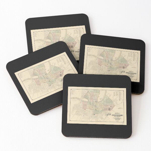 Item preview, nashville city map print designed and sold by amilli.