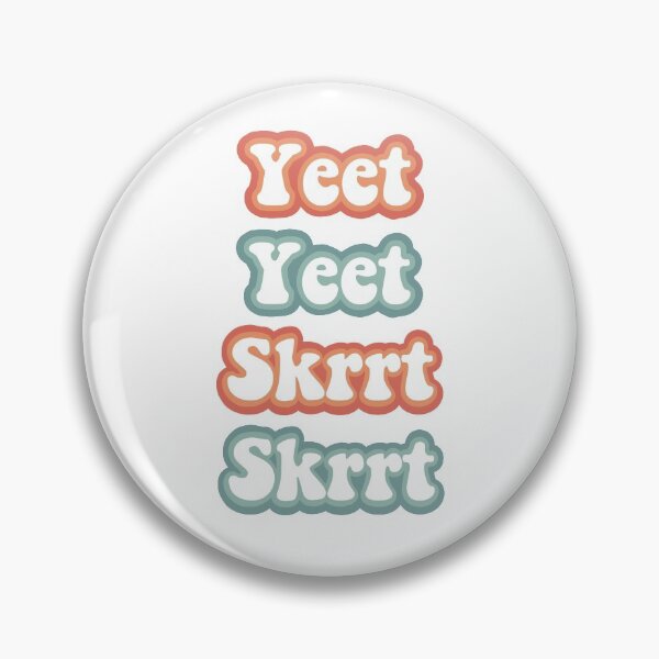 Item preview, Yeet Yeet Skrrt Skrrt Retro Sticker Pack designed and sold by tiktokmemeshop.