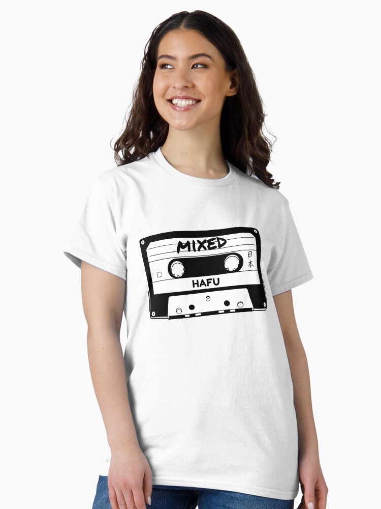 Thumbnail 2 of 7, Classic T-Shirt, Mixed Cassette Tape designed and sold by HAFU-Designs.