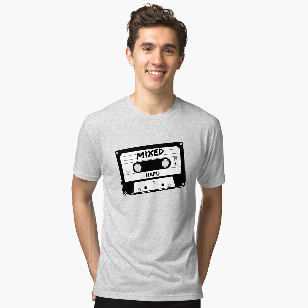 Item preview, Tri-blend T-Shirt designed and sold by HAFU-Designs.