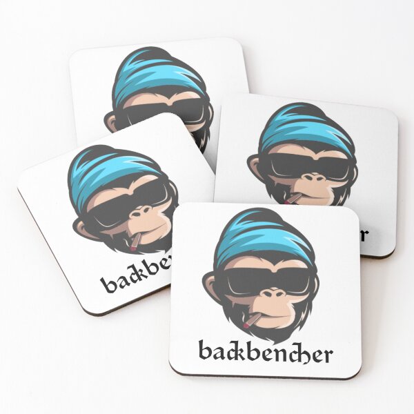 Item preview, Backbencher monkey with sunglasses and sigratte designed and sold by Angelshopping.