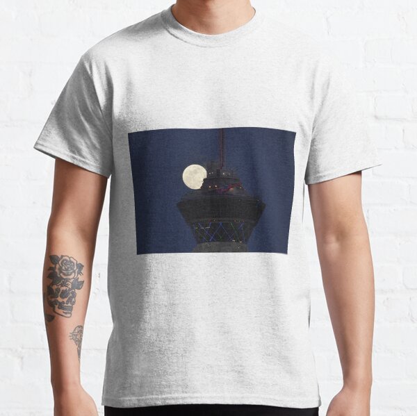 Full Moon & Stratosphere Tower Classic T-Shirt