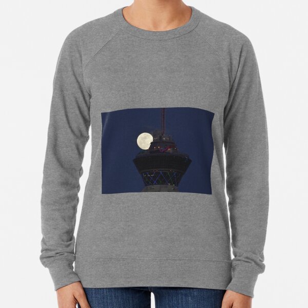 Full Moon & Stratosphere Tower Lightweight Sweatshirt