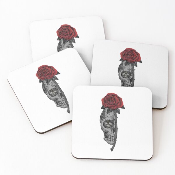 Item preview, Rose Skull designed and sold by ElleBeeCreation.