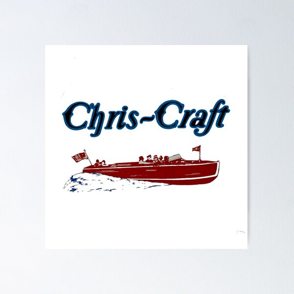 Vintage Chris Craft AOP Unisex Pullover Hoodie by Retro Boater Vintage Chris Craft AOP Unisex Pullover Hoodie by Retro Boater