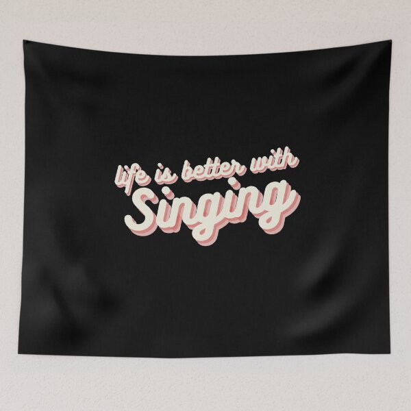 Item preview, Life is better with singing designed and sold by taddd.
