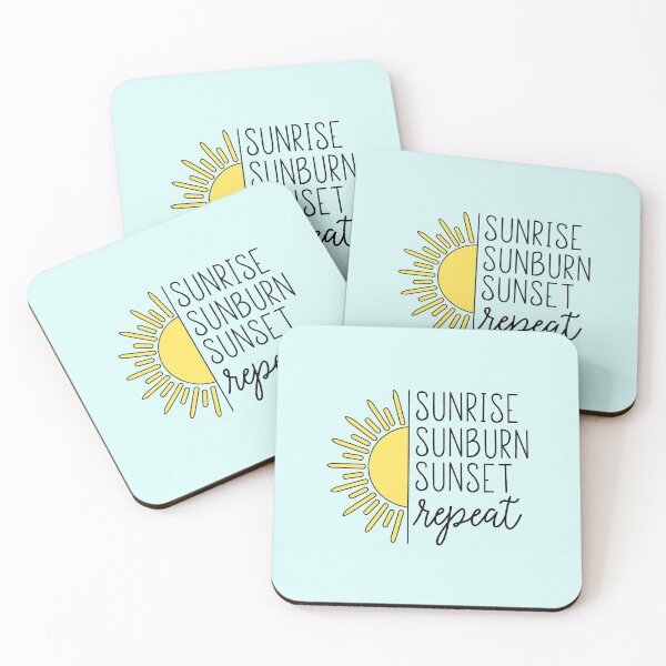 Item preview, Sunrise, Sunburn, Sunset, Repeat designed and sold by redwoodandvine.