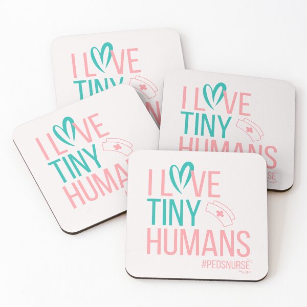 Item preview, I love tiny humans #Pedsnurse designed and sold by Masmalinncheek.